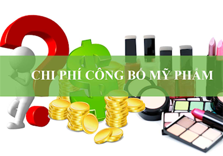 CHI PHÍ ĐỂ HOÀN TẤT THỦ TỤC CÔNG BỐ MỸ PHẨM LÀ BAO NHIÊU?