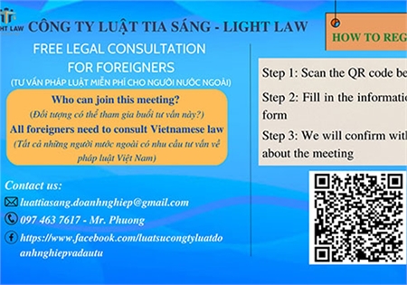 FREE LEGAL CONSULTATION FOR FOREIGNERS