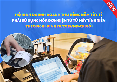 MÁY TÍNH TIỀN BẮT BUỘC CHO HỘ KINH DOANH DOANH THU CAO - CẦN BIẾT GÌ?